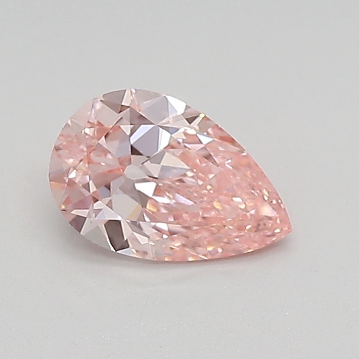 0.55ct FANCY VIVID  PINK VS1 Pear (IGI)