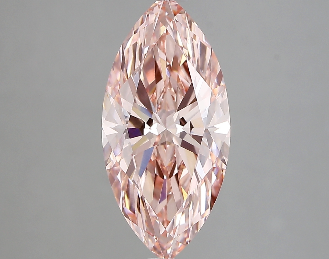 2.74ct FANCY VIVID  PINK VS1 Marquise (IGI)