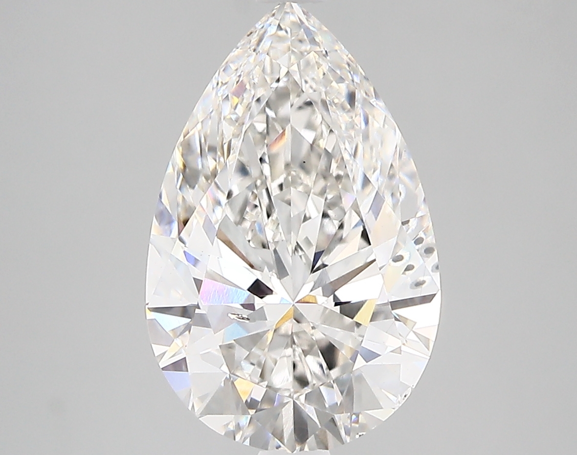 3.52ct G SI1 Pear (IGI)