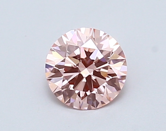 0.64ct FANCY INTENSE  PINK VVS2 Round (IGI)