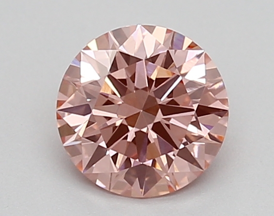 0.66ct FANCY VIVID  PINK VVS2 Round (IGI)