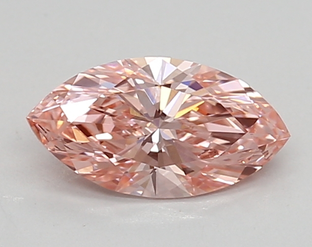 0.65ct FANCY VIVID  PINK VS1 Marquise (IGI)