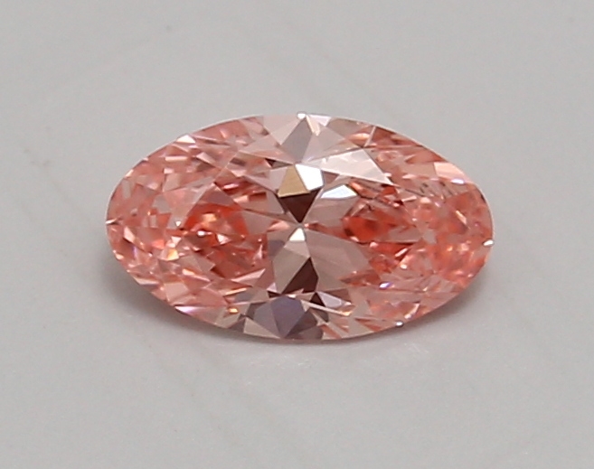 0.80ct FANCY VIVID  PINK VS2 Moval (IGI)