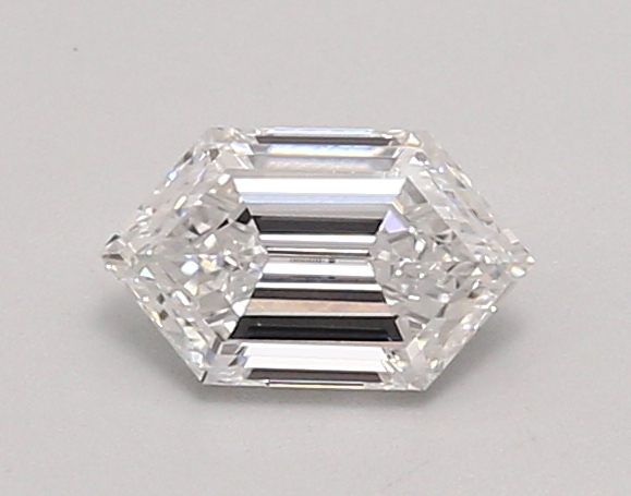0.76ct D VVS2 Long Hexagon (IGI)