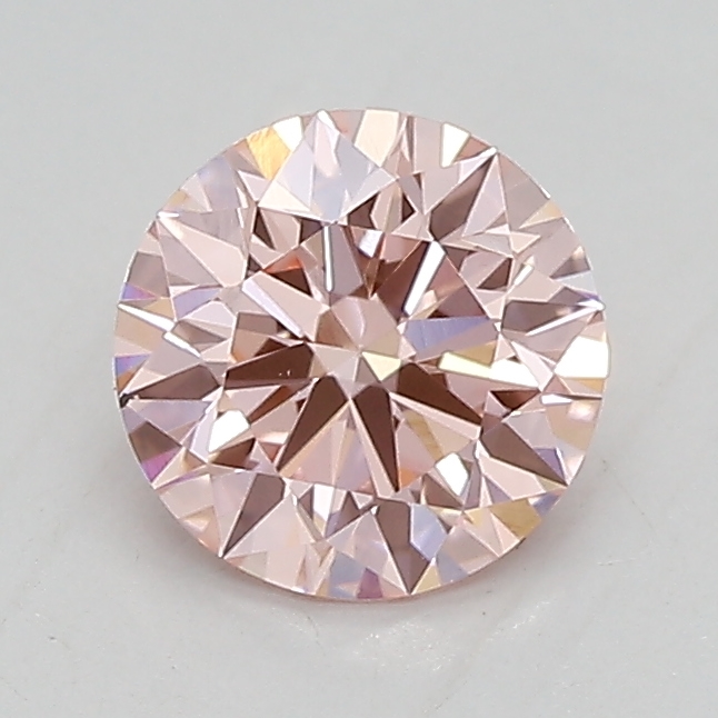 0.92ct FANCY INTENSE  PINK VS1 Round (IGI)
