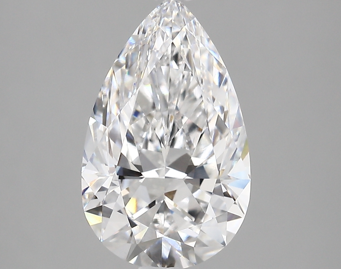 3.12ct D VVS2 Pear (IGI)