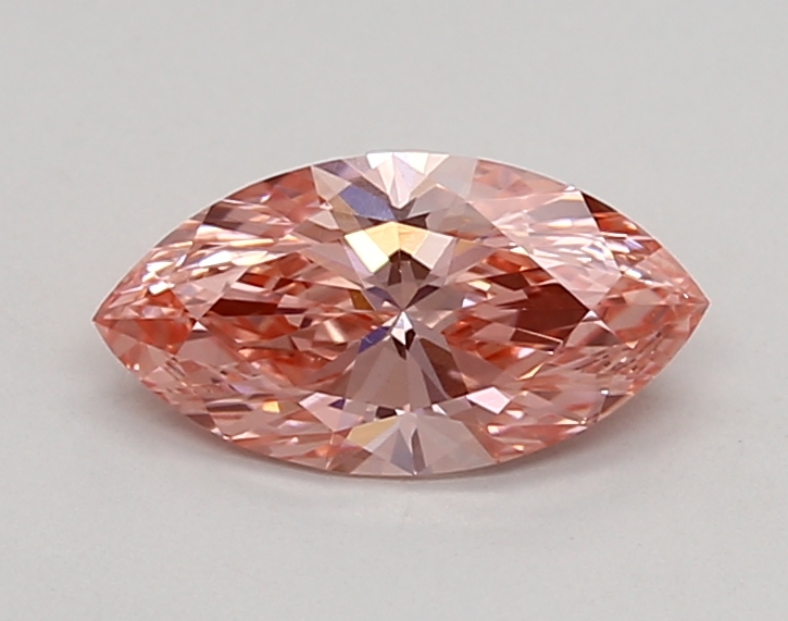0.75ct FANCY VIVID  PINK VVS2 Marquise (IGI)