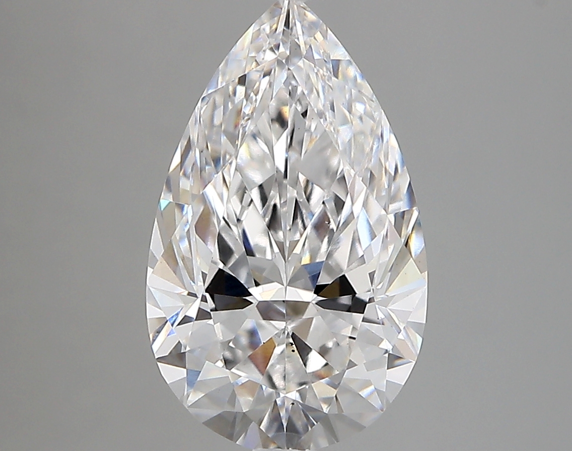 3.17ct E VS2 Pear (IGI)