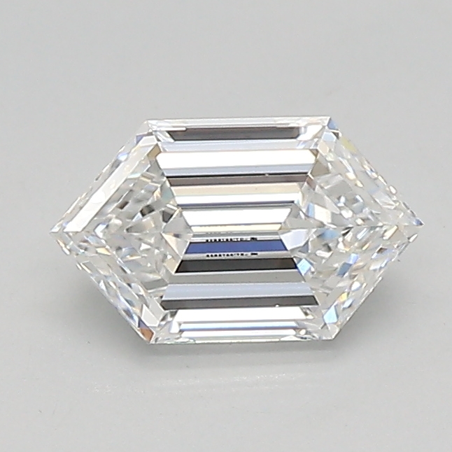 0.69ct E VVS2 Long Hexagon (IGI)