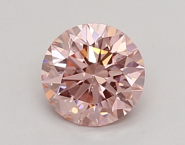 0.65ct FANCY INTENSE  PINK VS1 Round (IGI)