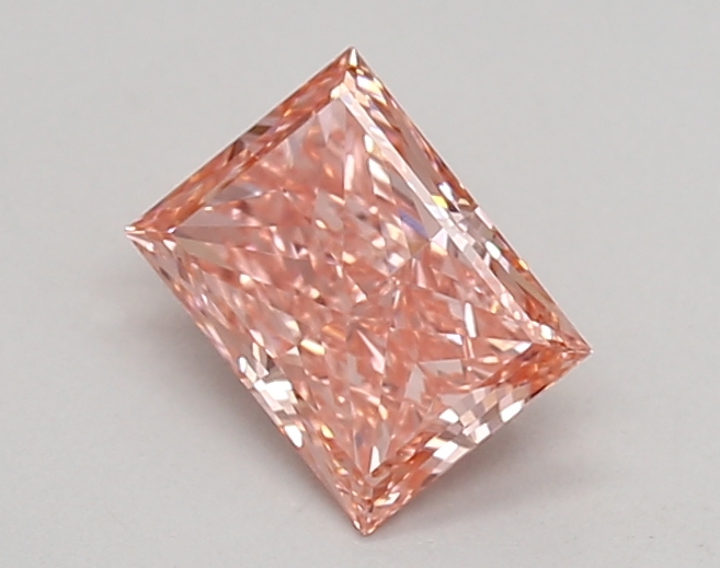 0.60ct FANCY VIVID  PINK VVS2 Princess (IGI)