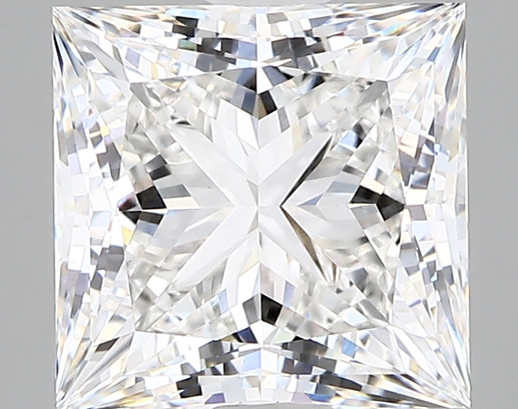 3.66ct F VS1 Princess (GIA)