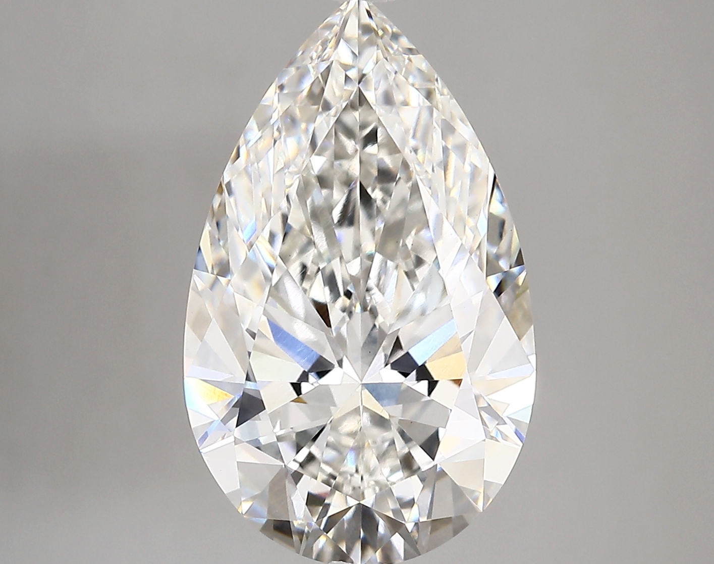 5.76ct F VS1 Pear (IGI)