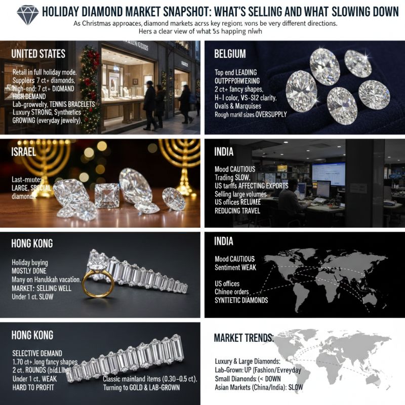 Global Diamond Market Holiday Analysis 2025: Regional Trends, Strategic Insights, and Future Outlook