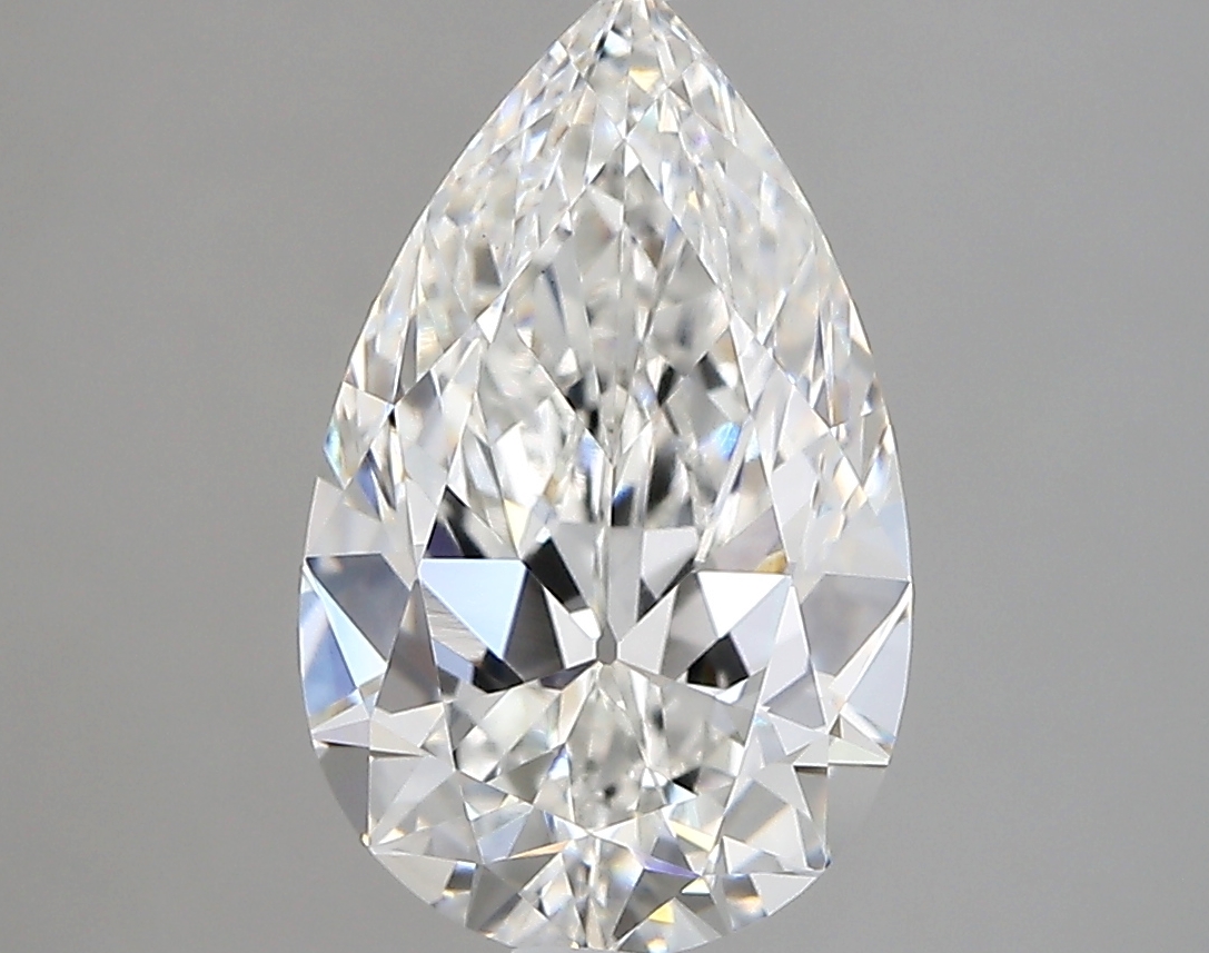 2.86ct F VS1 Pear (IGI)