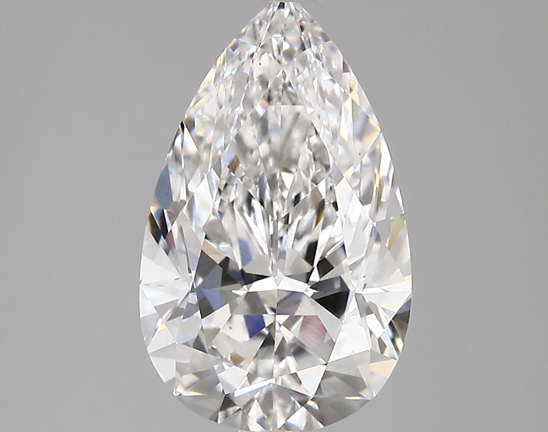 3.08ct E VVS2 Pear (IGI)