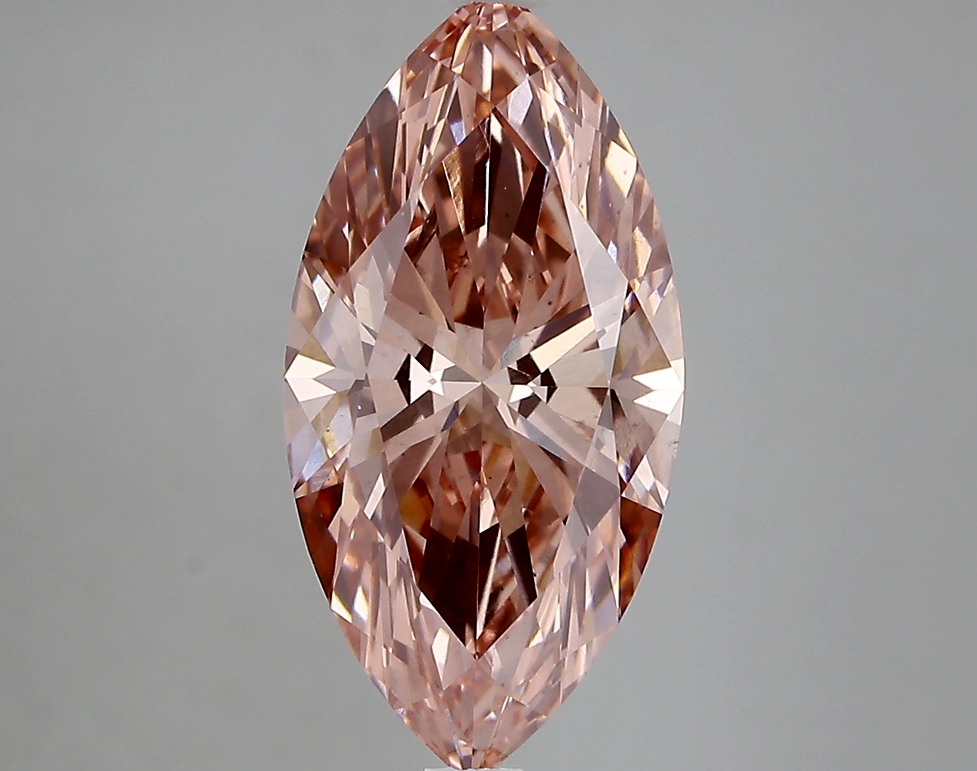 3.42ct FANCY VIVID  PINK VS2 Marquise (IGI)