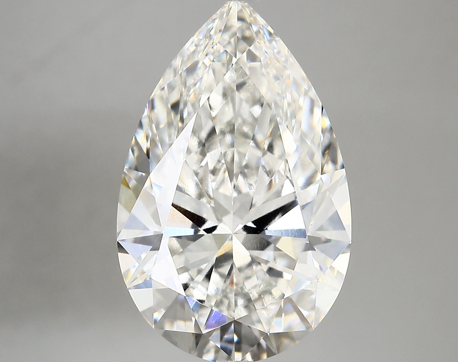 7.09ct F VVS2 Pear (IGI)