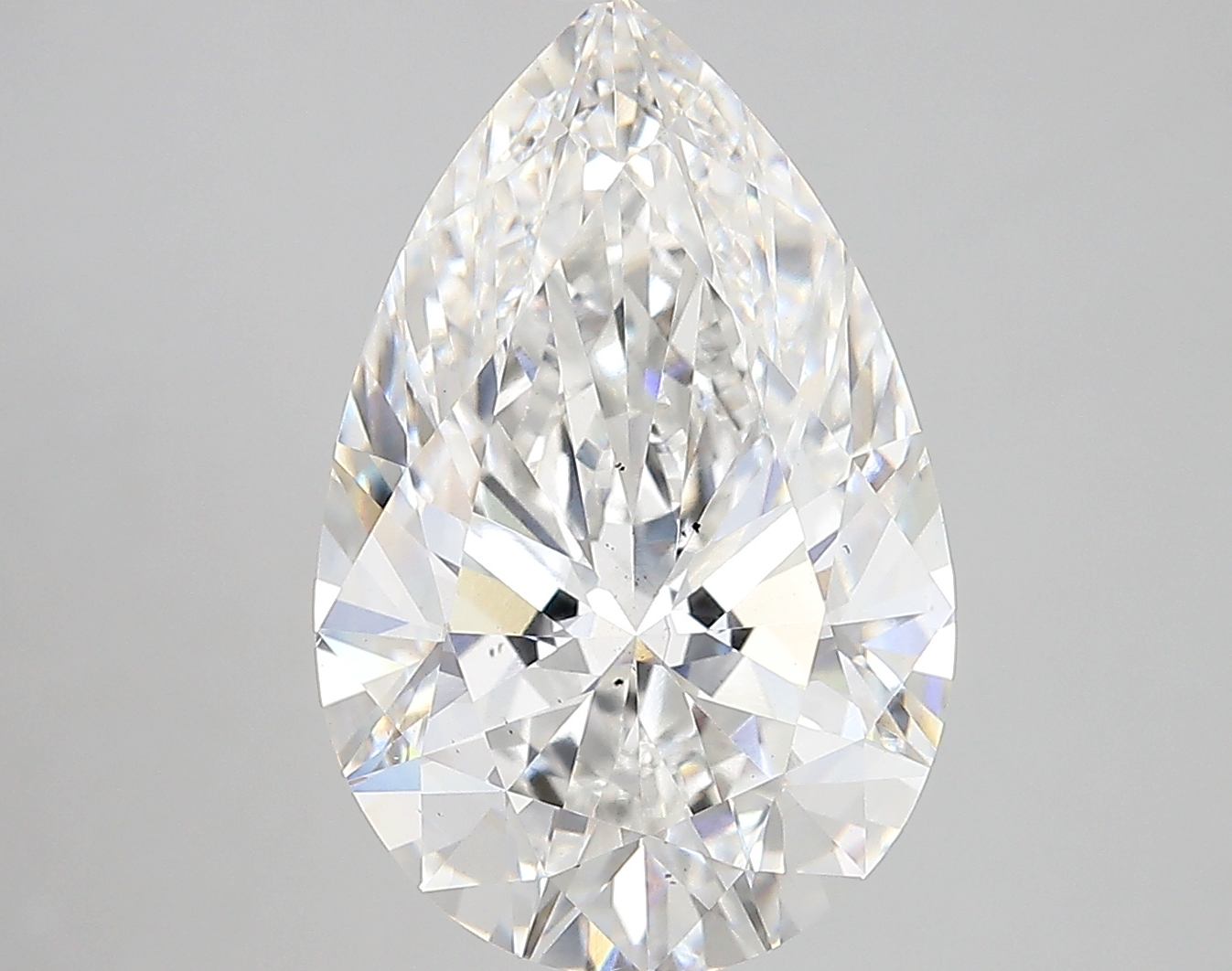 6.03ct F VS2 Pear (IGI)