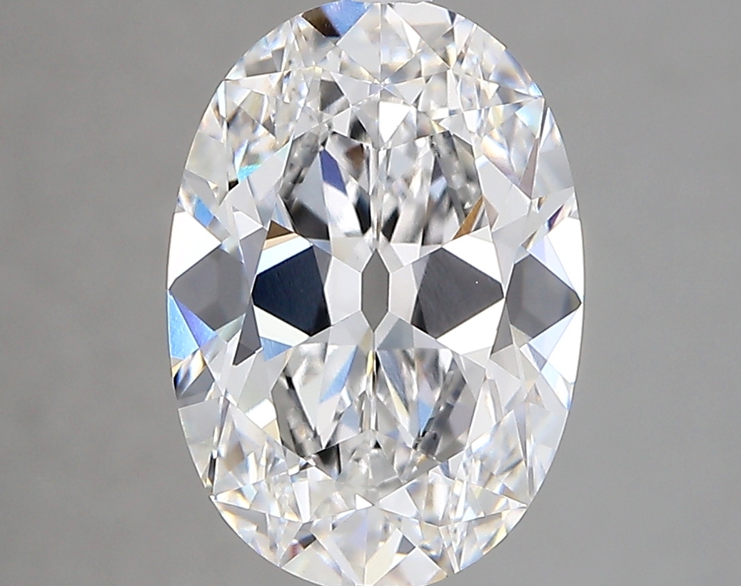 3.51ct E VVS2 Oval Old Miner (IGI)