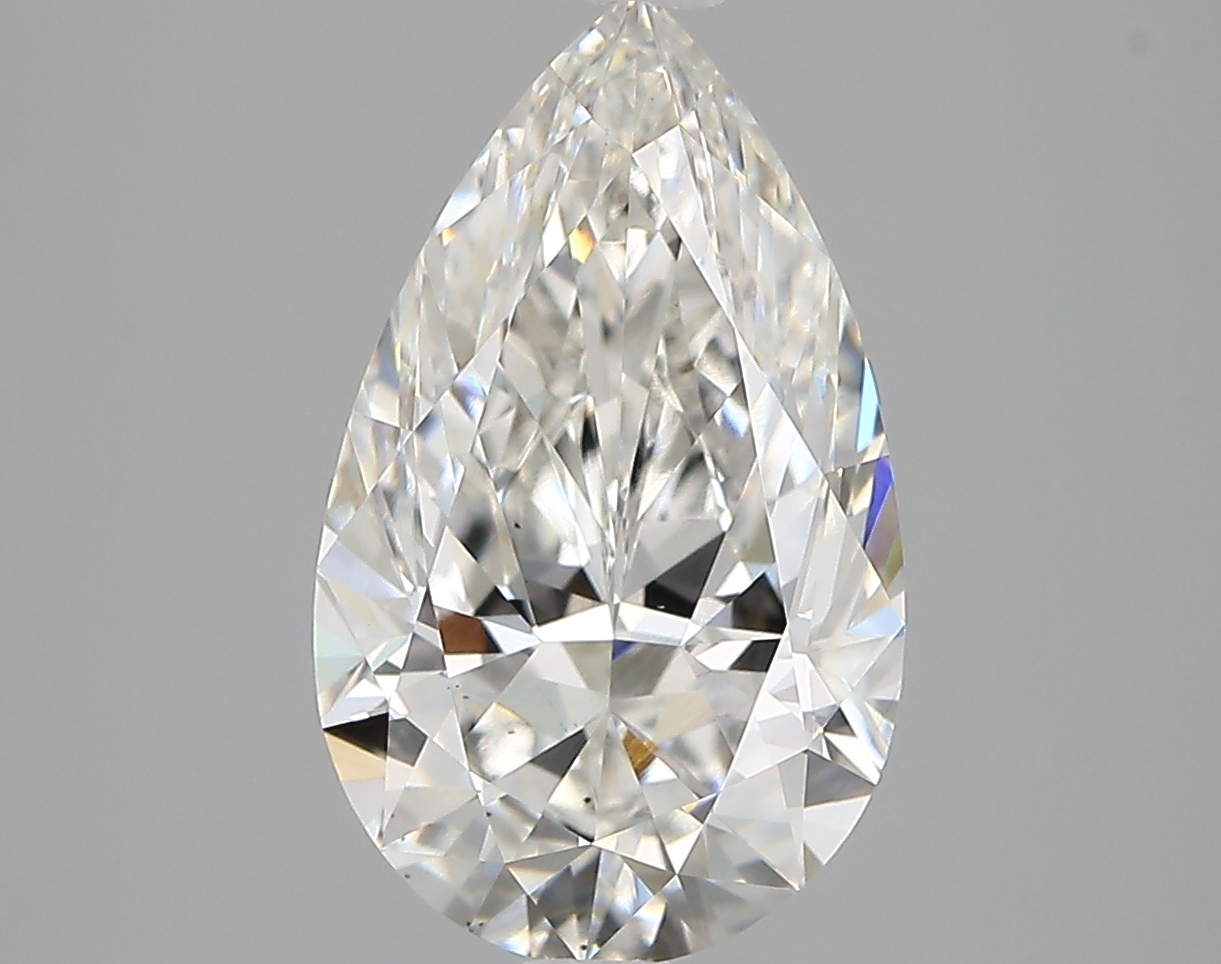 2.78ct F VS2 Pear (IGI)