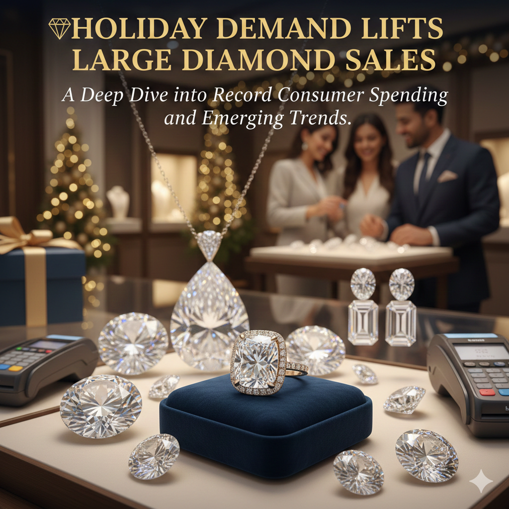 💎Holiday Demand Lifts Large Diamond Sales: A Deep Dive into Record Consumer Spending and Emerging Trends