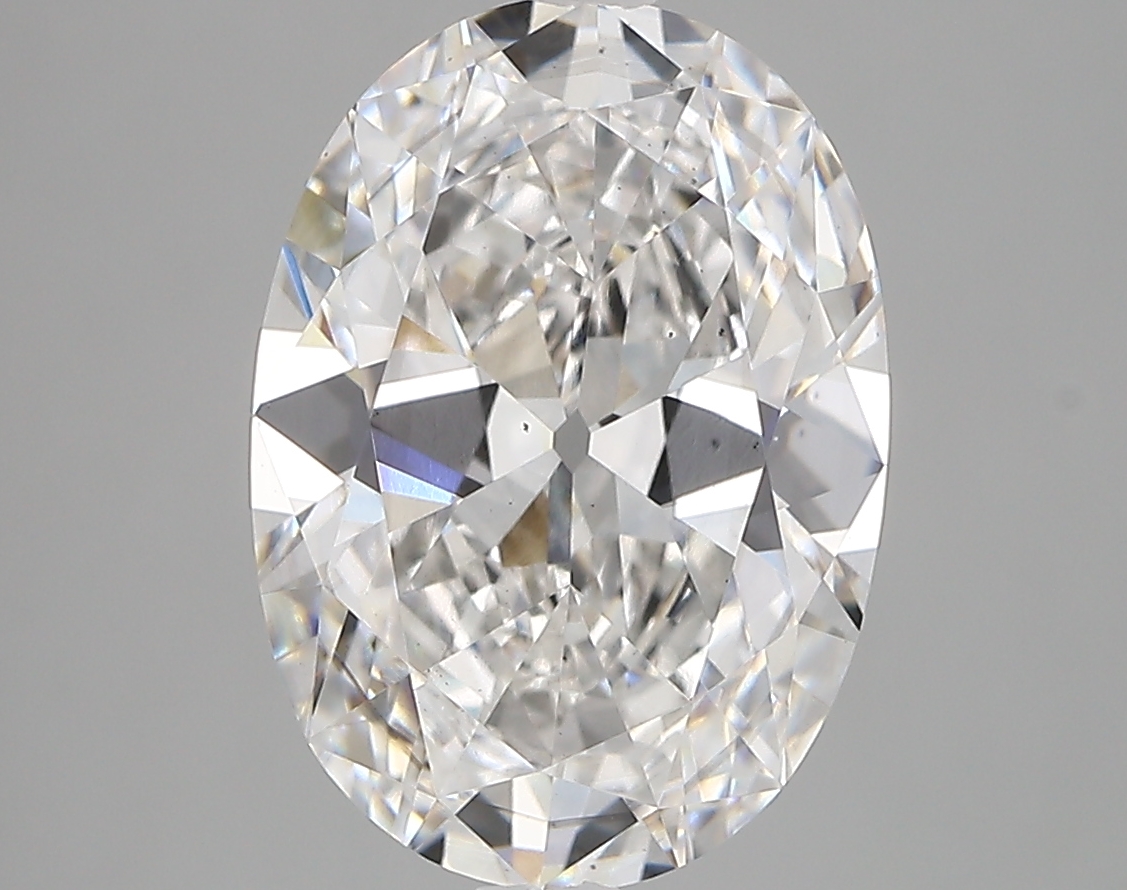 3.93ct E VS2 Oval Old Miner (IGI)