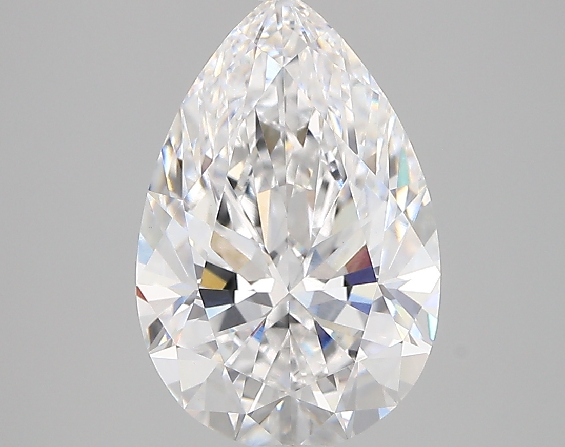 3.31ct D VVS2 Pear (IGI)