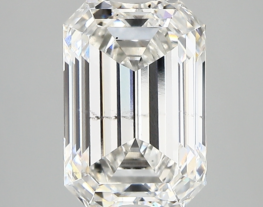 3.38ct F SI1 Emerald (IGI)