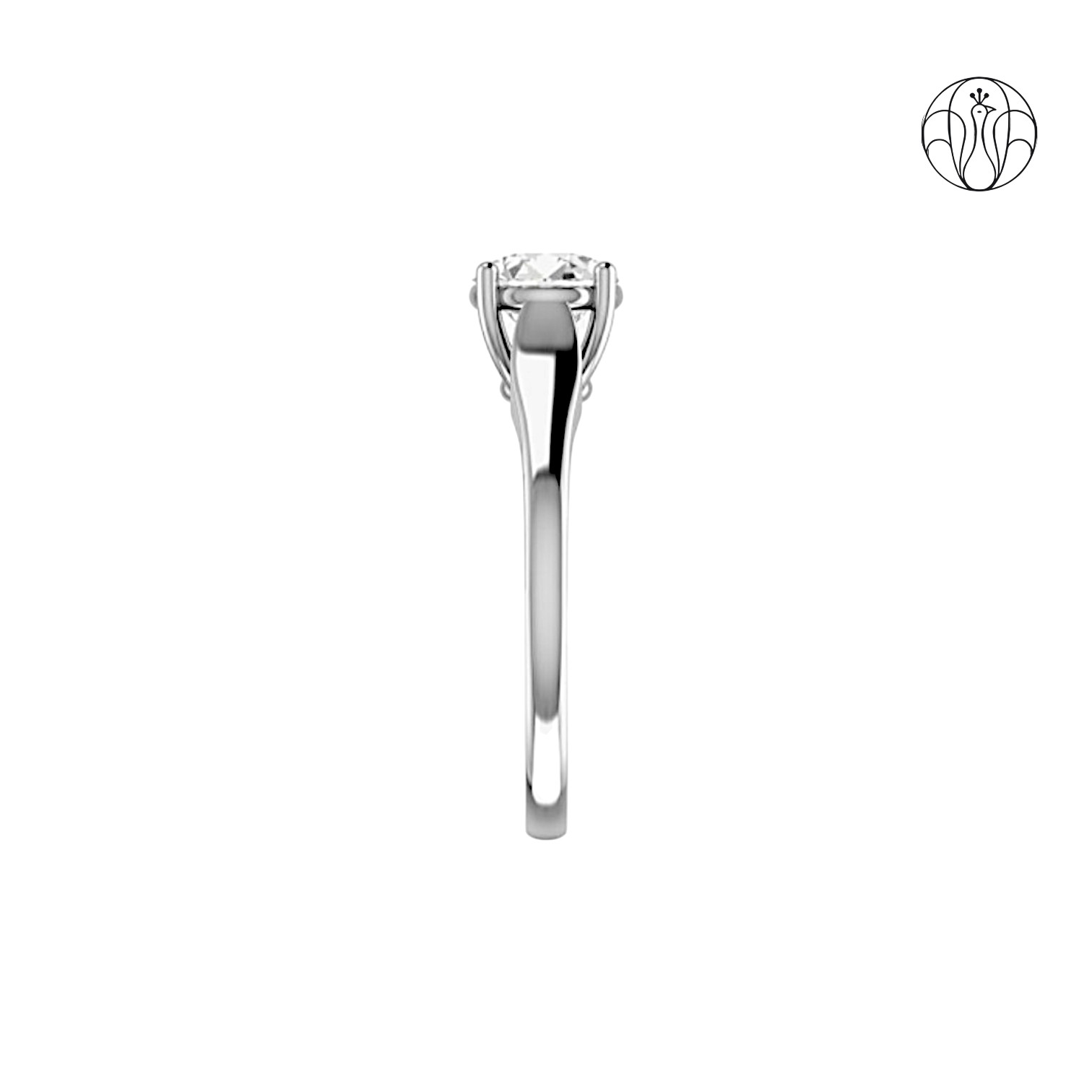 Seren Vow Band (CI. Zaveri)-  0.9 CTW lab-grown diamond Wedding Band
