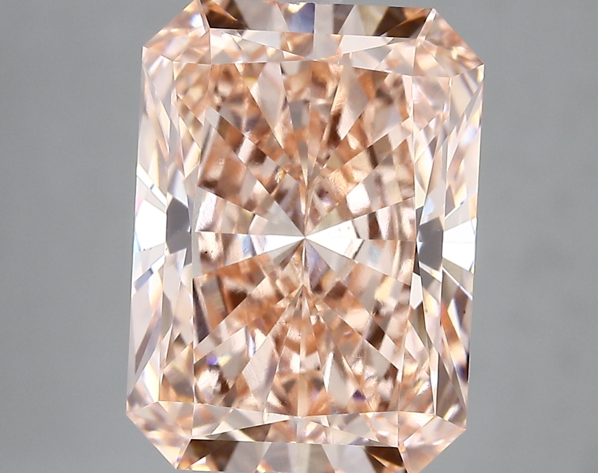 7.03ct FANCY VIVID  PINK VS2 Radiant (IGI)