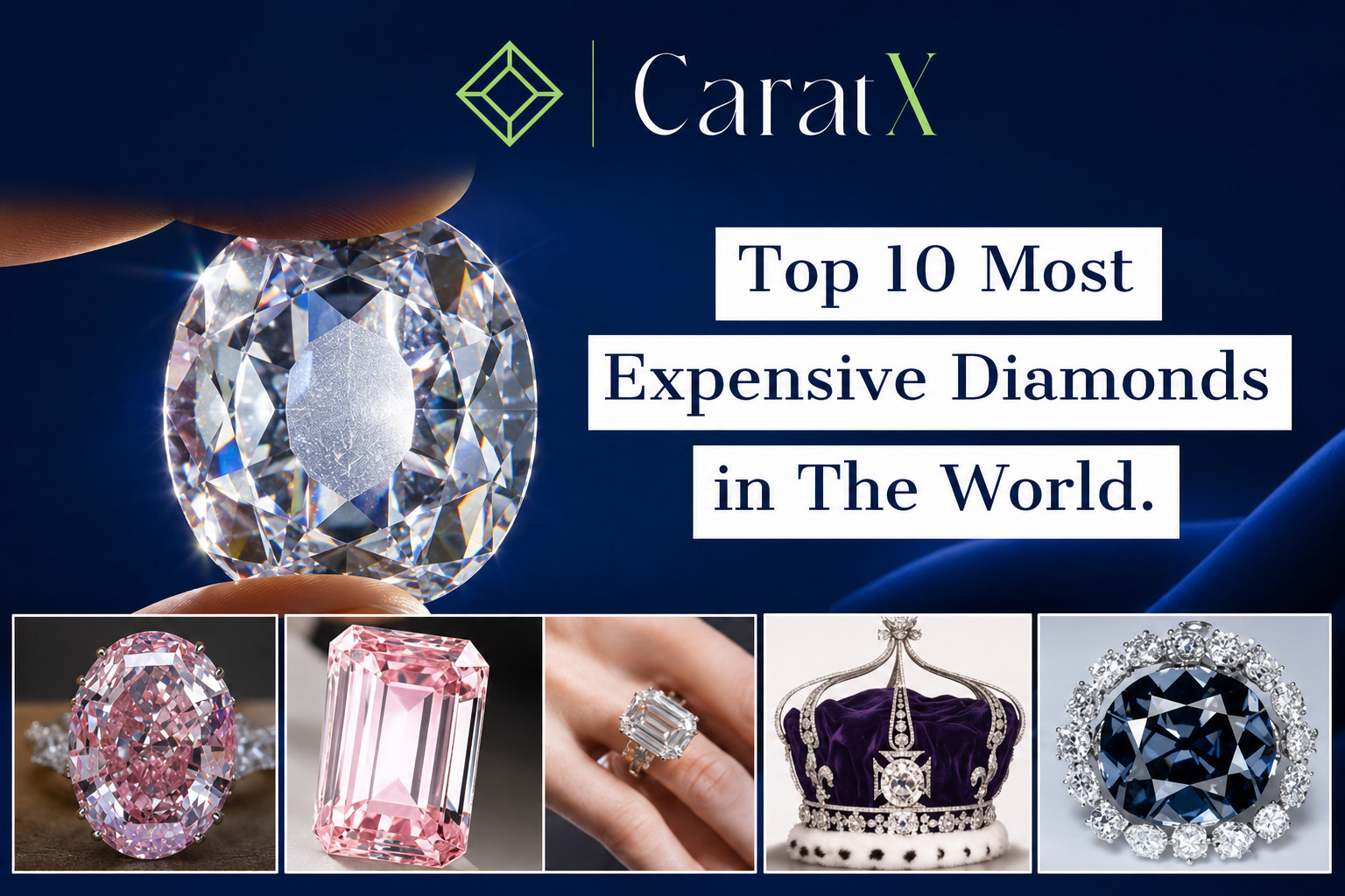 World's Top 10 Most Expensive Diamonds: A Complete Guide to Earth's Rarest Treasures