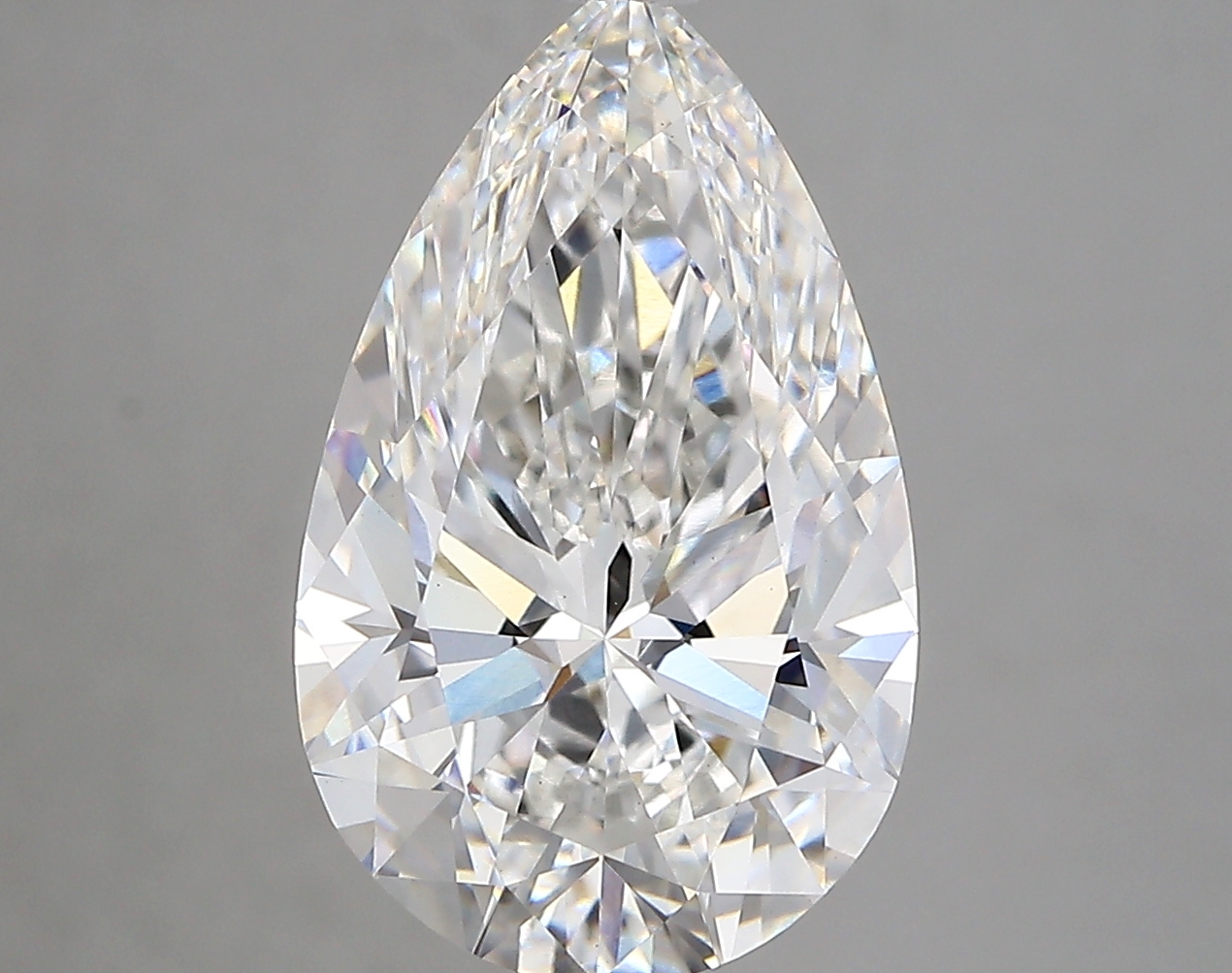4.67ct F VS1 Pear (IGI)
