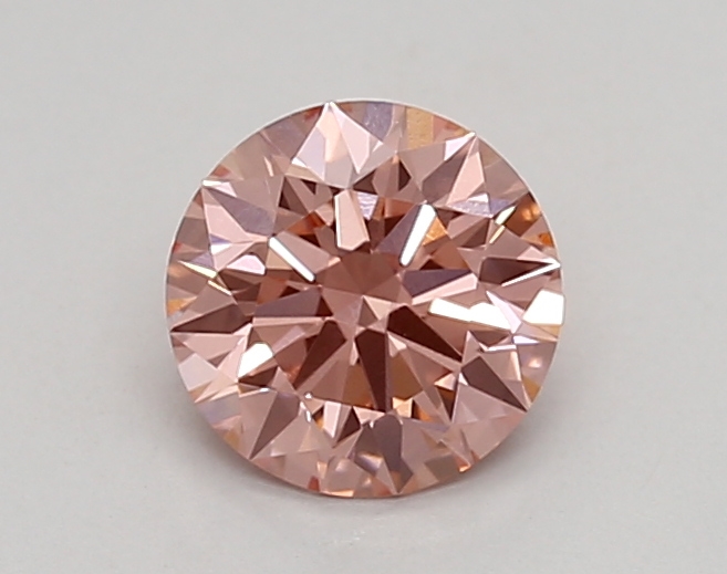 0.70ct FANCY VIVID  PINK VVS2 Round (IGI)