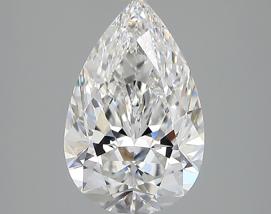2.92ct D VVS2 Pear (IGI)