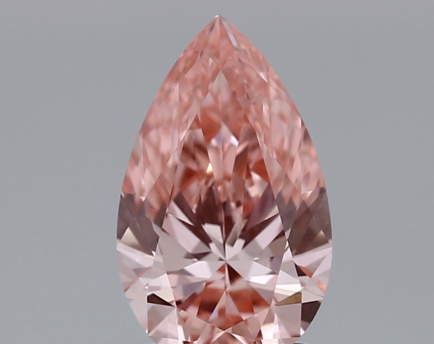 1.59ct FANCY VIVID  PINK VS1 Pear (IGI)