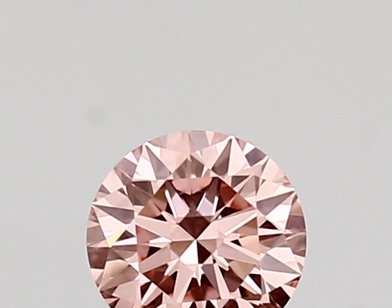 0.38ct FANCY VIVID  PINK VVS2 Round (IGI)