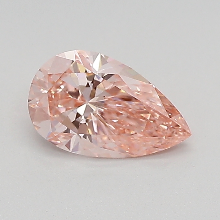 0.62ct FANCY VIVID  PINK VS1 Pear (IGI)