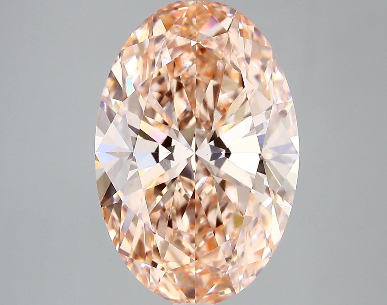 5.35ct FANCY INTENSE  PINK VS1 Oval (IGI)
