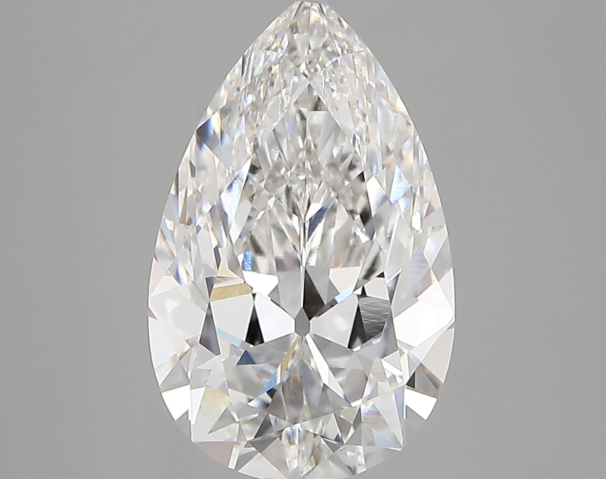3.80ct E VVS2 Pear (IGI)