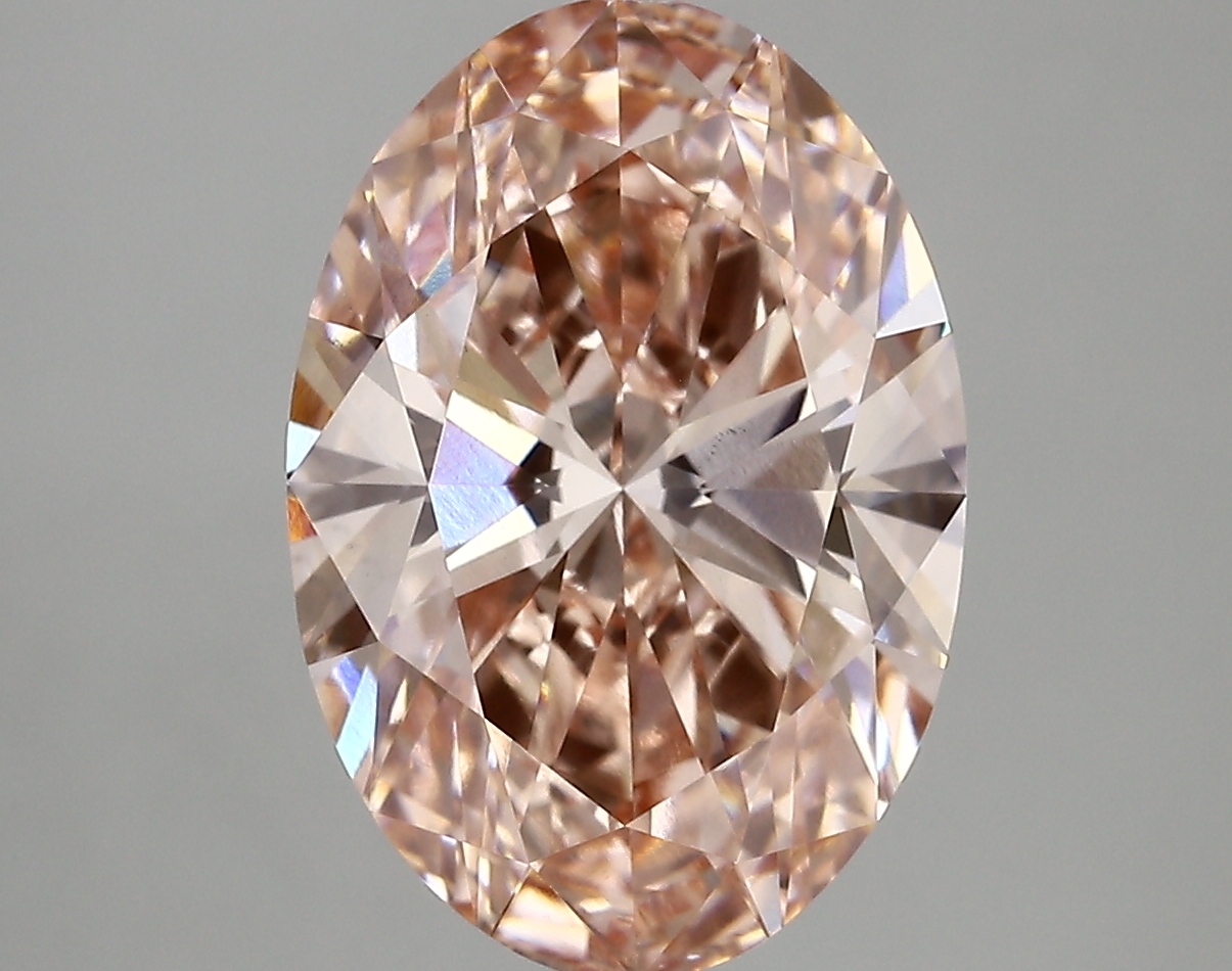 5.00ct FANCY INTENSE  PINK VS1 Oval (IGI)