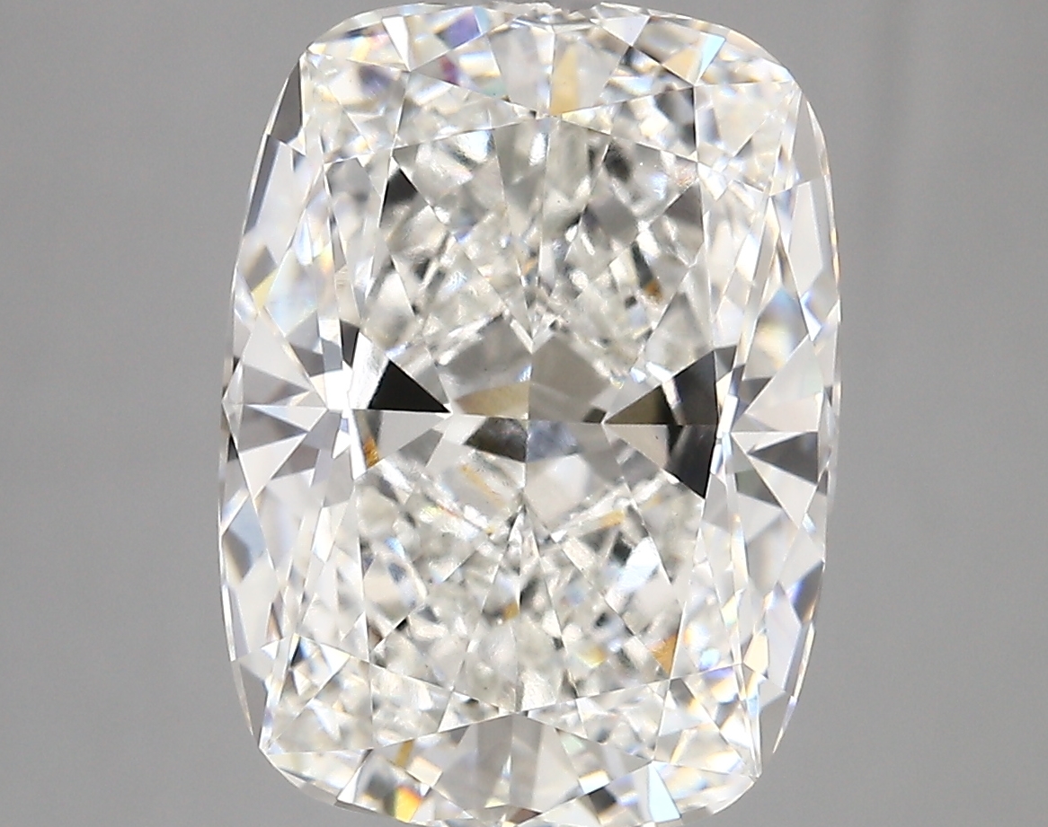 6.36ct F VVS2 Cushion (IGI)