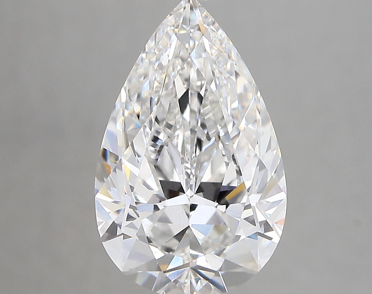 4.02ct E VVS2 Pear (IGI)