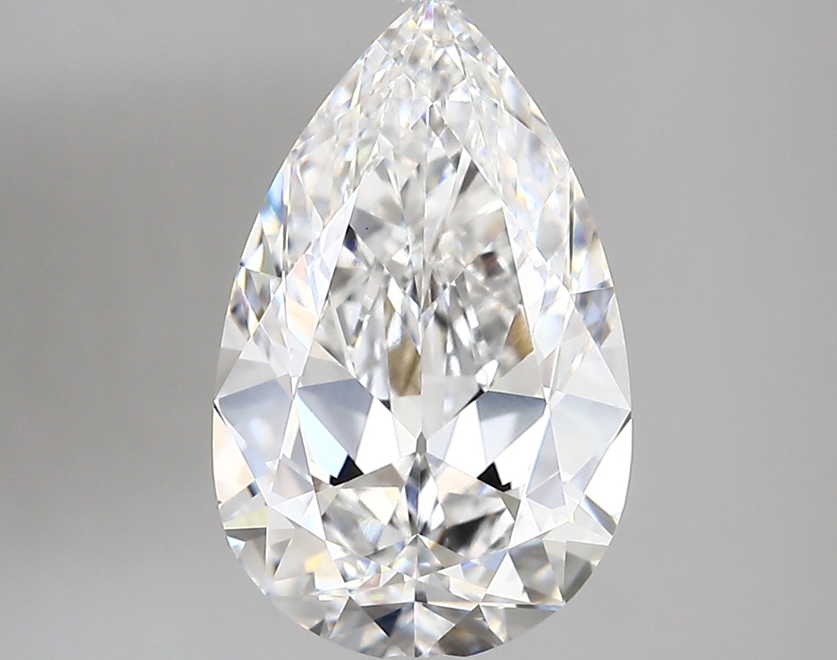 3.43ct E VS1 Pear (IGI)