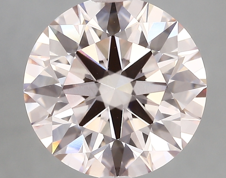 4.25ct FANCY LIGHT  PINK VVS2 Round (IGI)