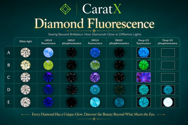 Diamond Fluorescence: The Complete Scientific Guide to Understanding Diamond Glow Under UV Light