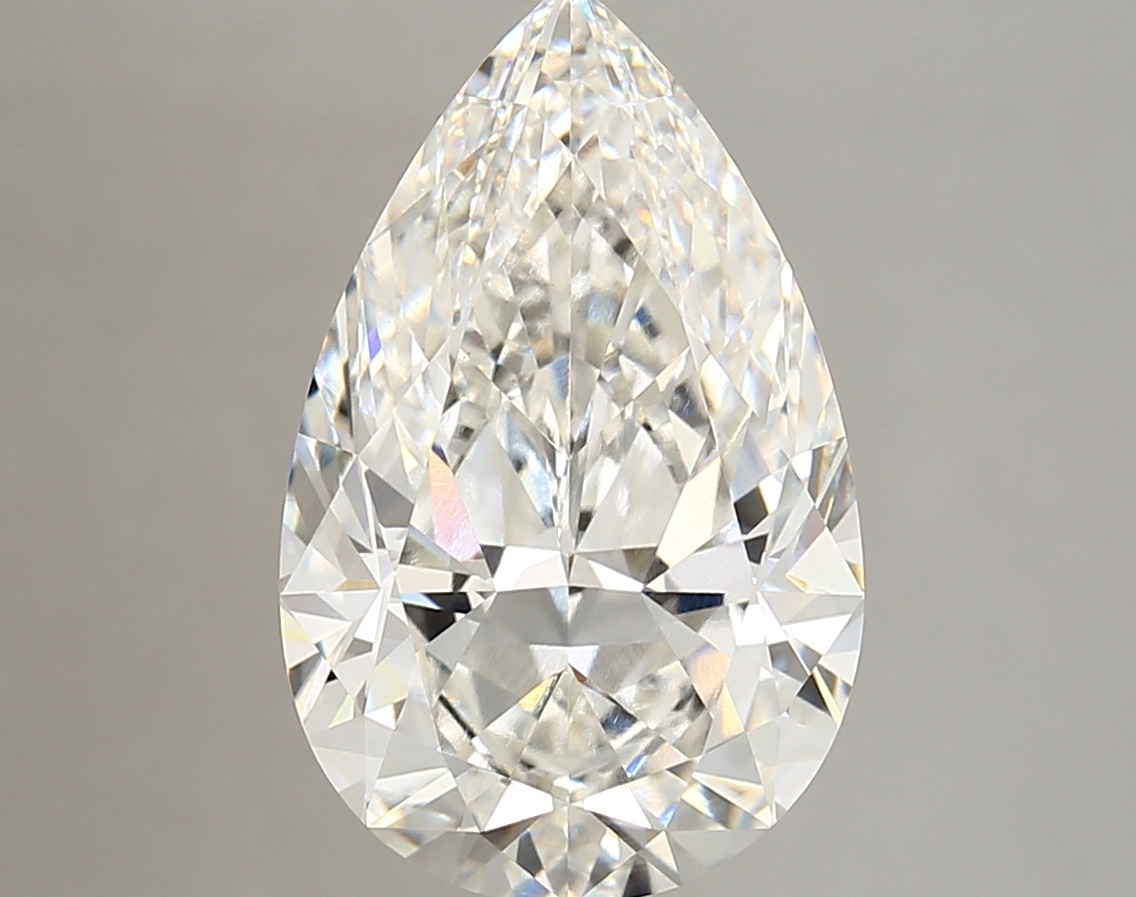 5.33ct F VVS2 Pear (IGI)