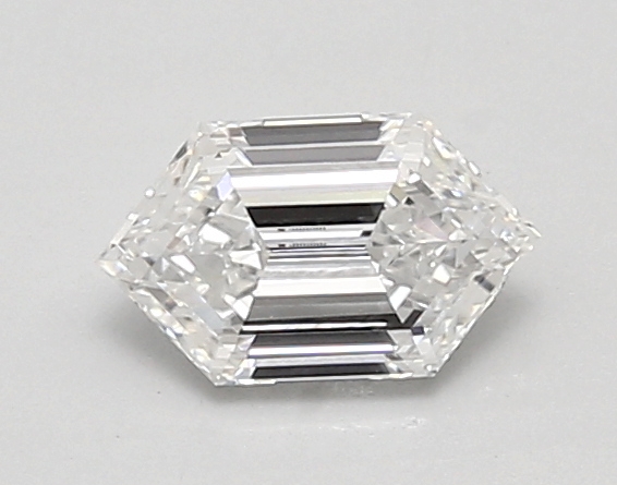 0.91ct D VVS1 Long Hexagon (IGI)