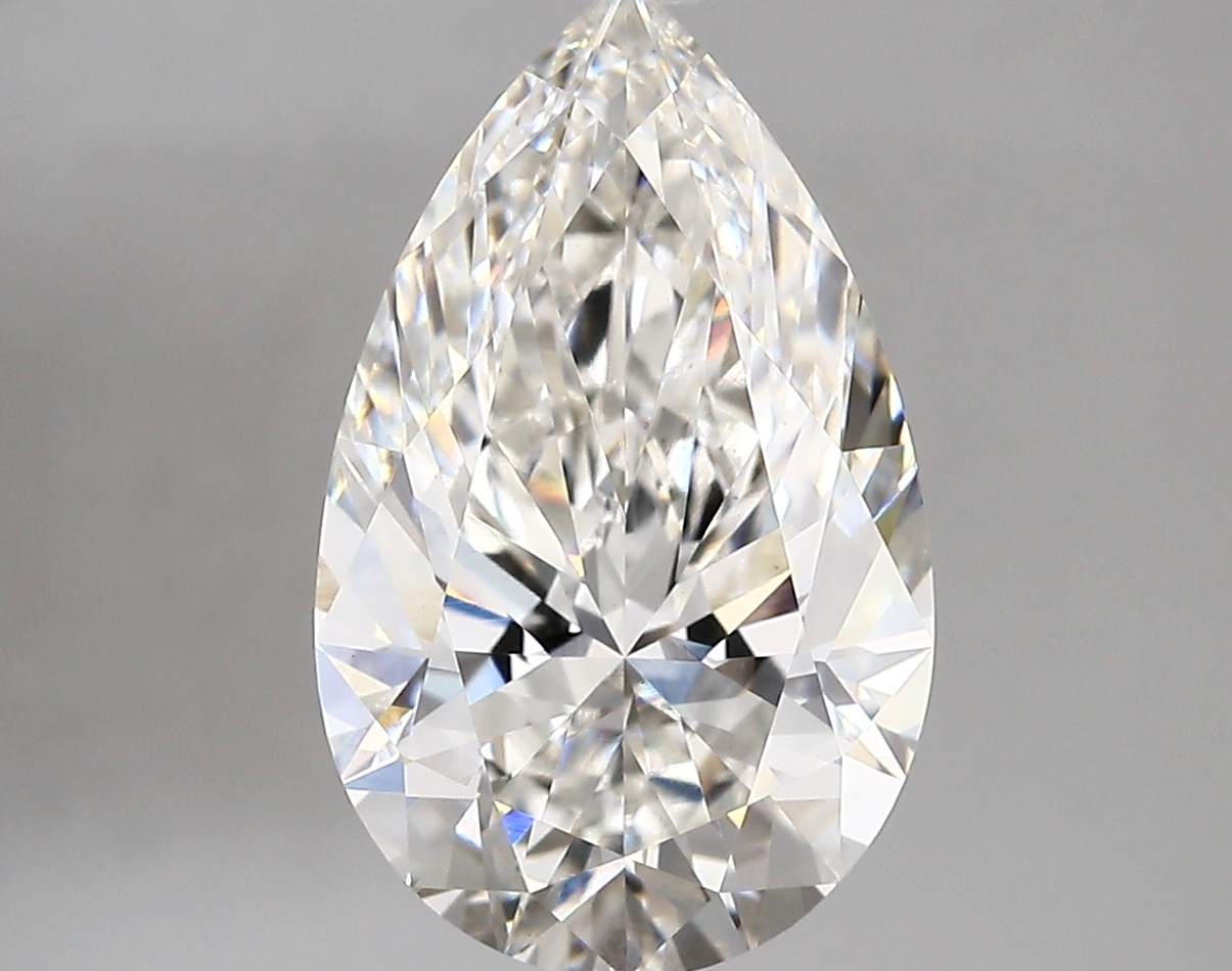 3.91ct F VVS2 Pear (IGI)