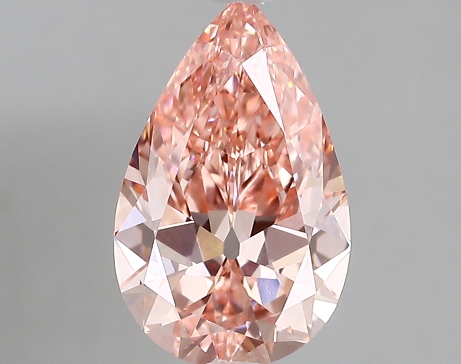 1.81ct FANCY VIVID  PINK VVS1 Pear (IGI)